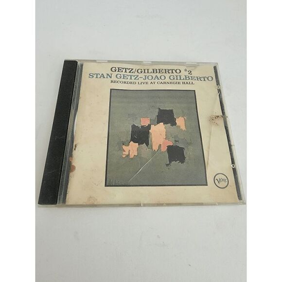 Vintage Verve Records Stan Getz Joao Gilberto Recorded Live At Carnegie Hall CD - Picture 1 of 3
